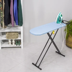 Tábua De Passar Roupa Turquia Em Aço (Menor) – Forro Térmico Azul