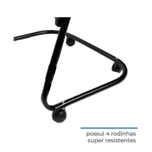 Fruteira De Chão Em Aço – Preto