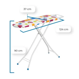 Tábua De Passar Roupa 2001 Tri Plus Em Aço (Maior) – Forro Estampado