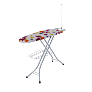 Tábua De Passar Roupa 1001 Top Plus Em Aço (Média) – Forro Estampado