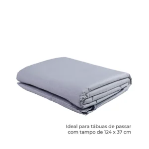 Forro Para Tábua de Passar 2001 (Maior) – 100% Algodão Térmico Cinza