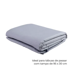 Forro Para Tábua de Passar Pluma (Menor) – 100% Algodão Térmico Cinza