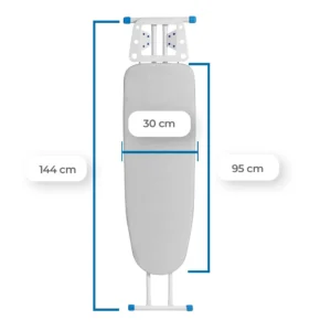 Tábua De Passar Roupa Pluma Mix Plus (Menor) – Forro Térmico Cinza