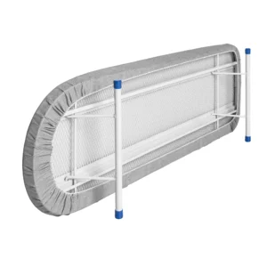 Tábua De Passar Roupa Portátil Em Aço – Forro Térmico Cinza